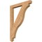 Ekena Millwork Funston Arts & Crafts Smooth Bracket, Western Red Cedar, 3 1/2"W x 34"D x 46"H BKT04X34X46FST03SWR - alternate 1
